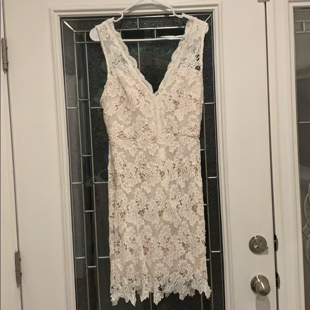 White dress